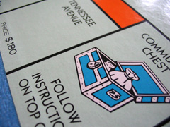 Monopoly board