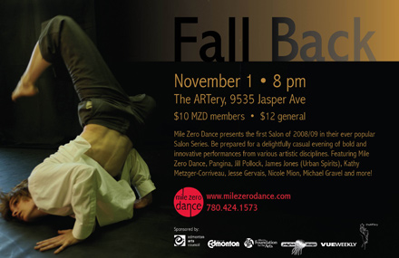 Mile Zero Dance Salon Fall Back Poster